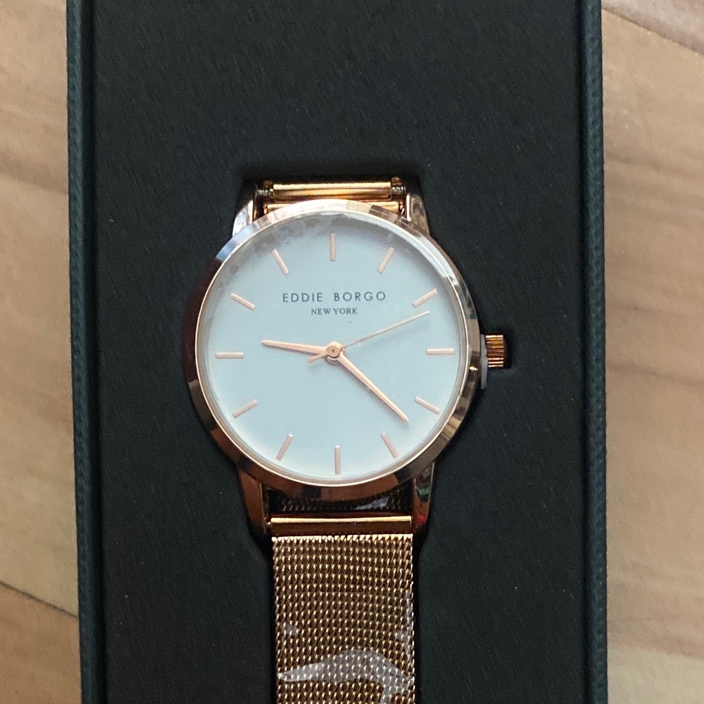 Eddie Borgo Rose Gold Watch